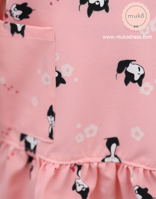 Muko Preamy - Family Set  ชุดลูกสาว FG01-006M ชมพู