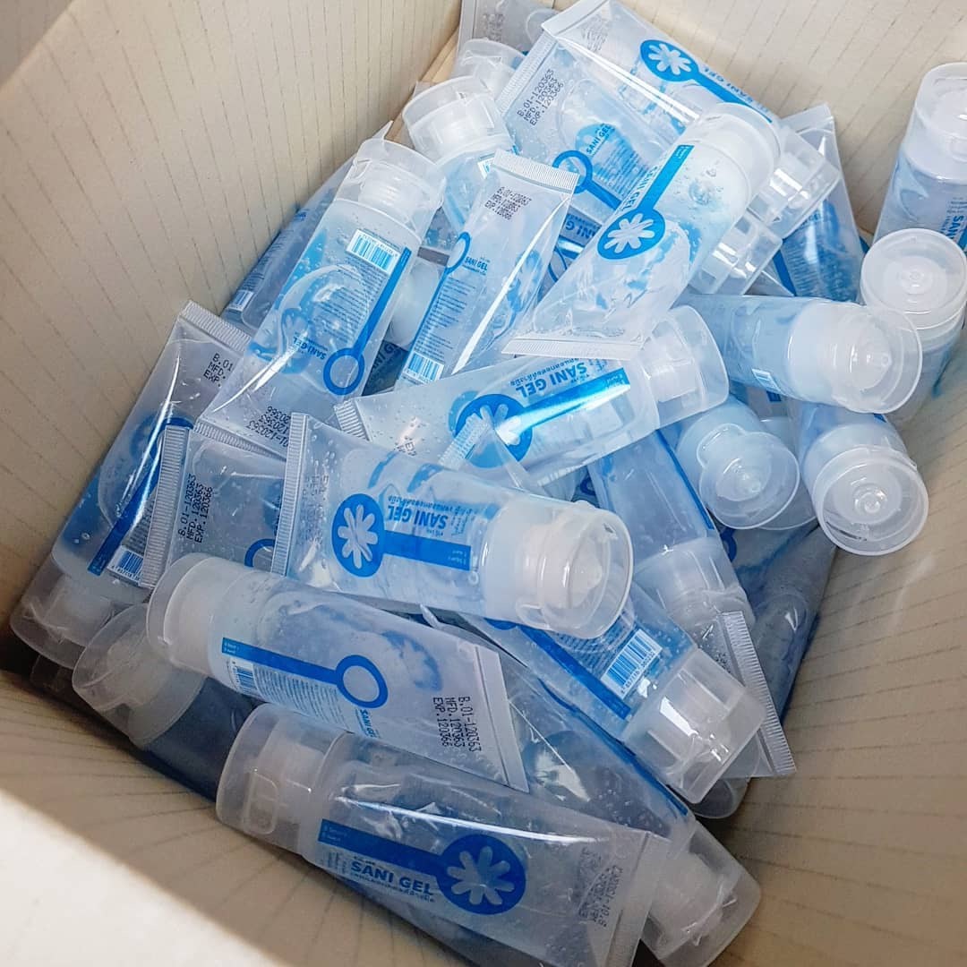 Sani Gel เจลแอลกอฮอล์ล้างมือ ( x12 หลอด เหลือเพียงหลอดละ 55.- ปกติหลอดละ 59.-)