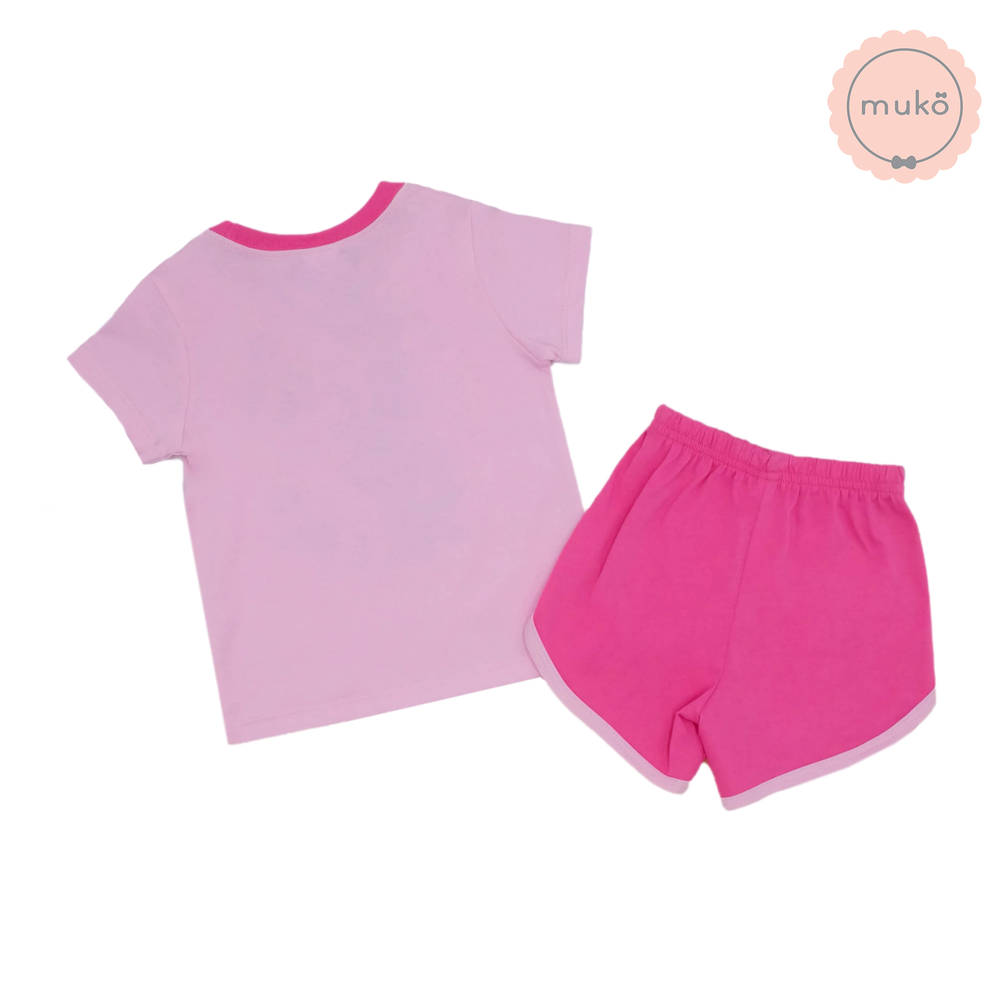 ชุดเบบี้ 6-12 เดือน แขนสั้น-ขาสั้น (M=80) MLP017-01-L-Pink M ลายโพนี่ โพนี่ Pony Pony ชุดเบบี้ 6-12 เดือน แขนสั้น-ขาสั้น (M=80) MLP017-01-L-Pink M ลายโพนี่ โพนี่ Pony Pony