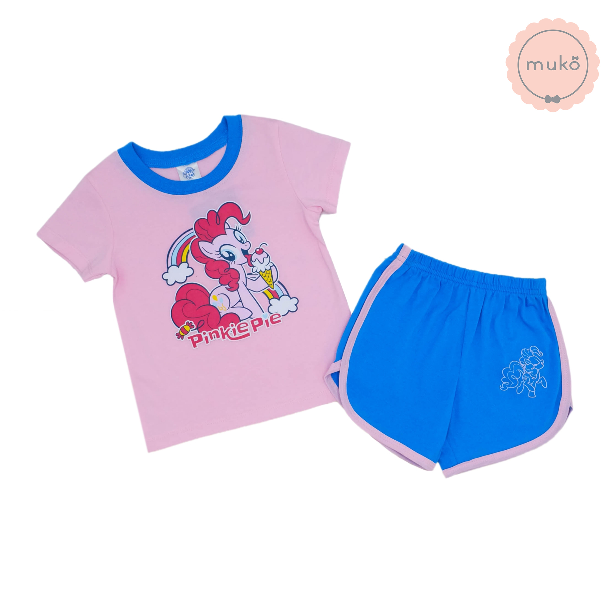 ชุดเบบี้ 6-12 เดือน แขนสั้น-ขาสั้น (M=80) MLP017-02-L-Pink M ลายโพนี่ โพนี่ Pony Pony ชุดเบบี้ 6-12 เดือน แขนสั้น-ขาสั้น (M=80) MLP017-02-L-Pink M ลายโพนี่ โพนี่ Pony Pony