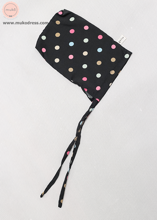 Muko Nursing Cover ผ้าคลุมให้นม AA04-002 ดำจุด Muko Nursing Cover ผ้าคลุมให้นม AA04-002 ดำจุด