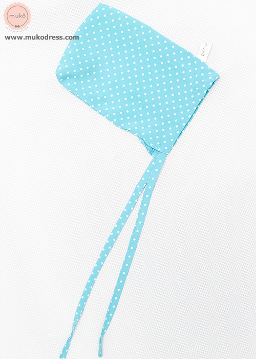 Muko Nursing Cover ผ้าคลุมให้นม AA04-005 เขียวจุดเล็ก