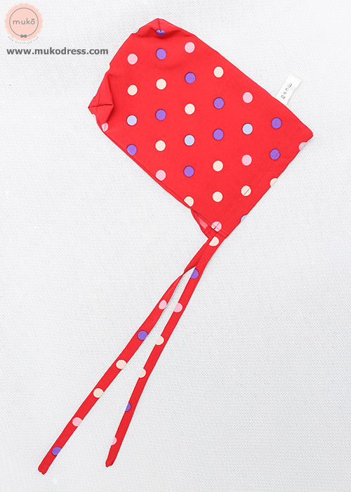 Muko Nursing Cover ผ้าคลุมให้นม AA04-010 แดงจุด