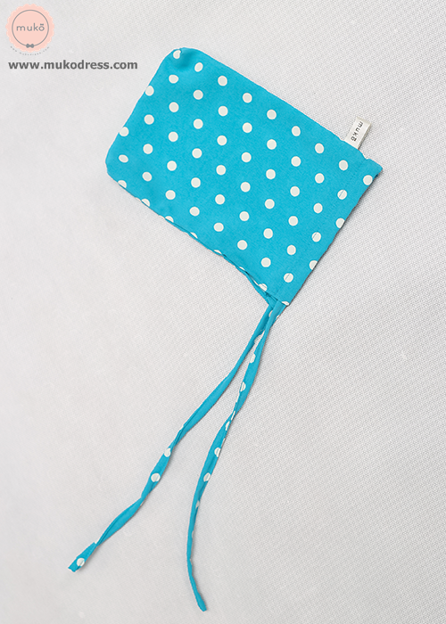 Muko Nursing Cover ผ้าคลุมให้นม AA04-011 เขียวจุดใหญ่