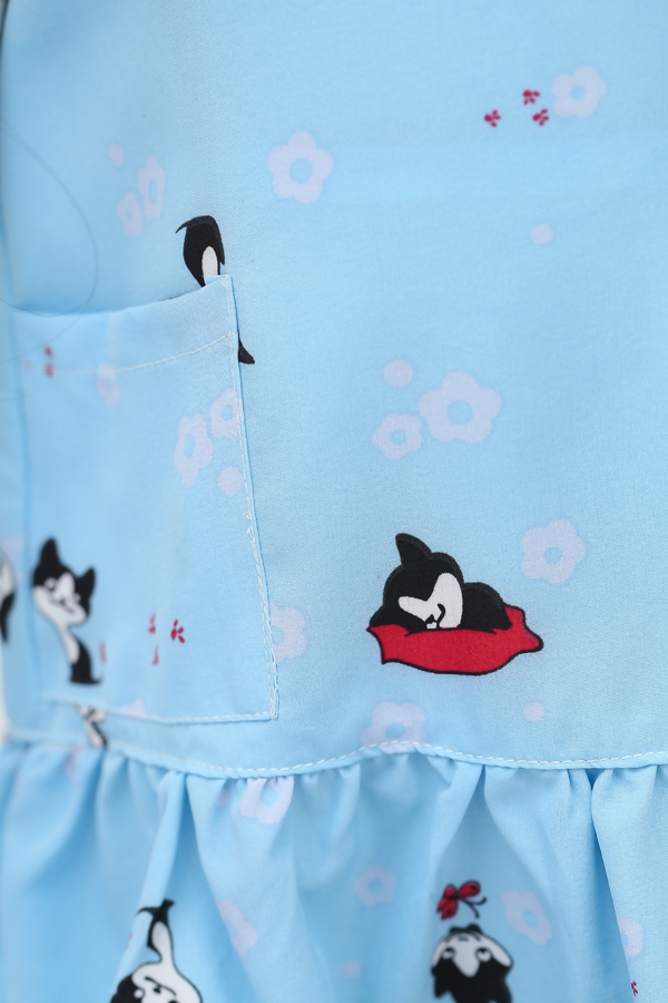 Muko Preamy - Family Set  ชุดลูกสาว FG01-008L ฟ้า