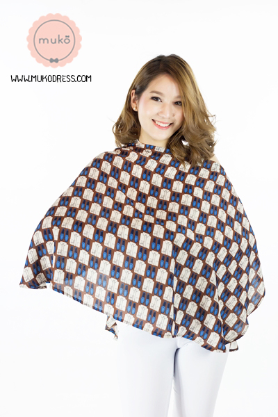 Muko Nursing Cover ผ้าคลุมให้นม AA04-023 ลายเสื้อ Muko Nursing Cover ผ้าคลุมให้นม AA04-023 ลายเสื้อ