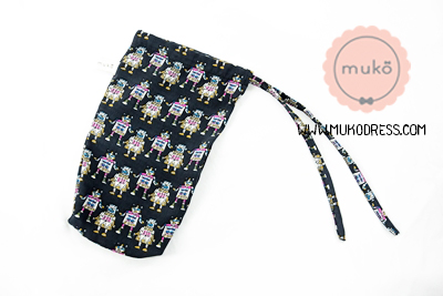 Muko Nursing Cover ผ้าคลุมให้นม AA04-024 ลายหุ่นยนต์