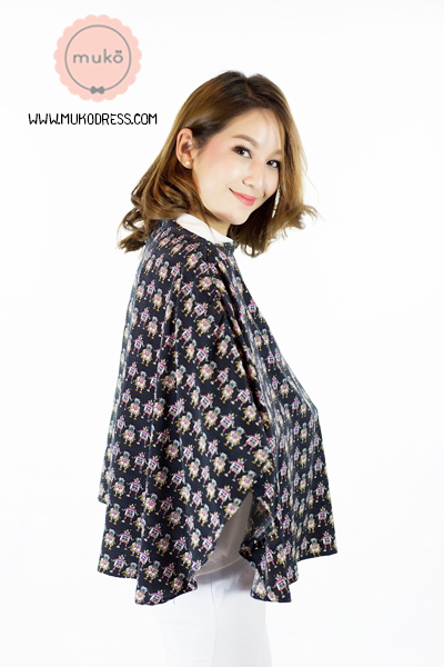 Muko Nursing Cover ผ้าคลุมให้นม AA04-024 ลายหุ่นยนต์