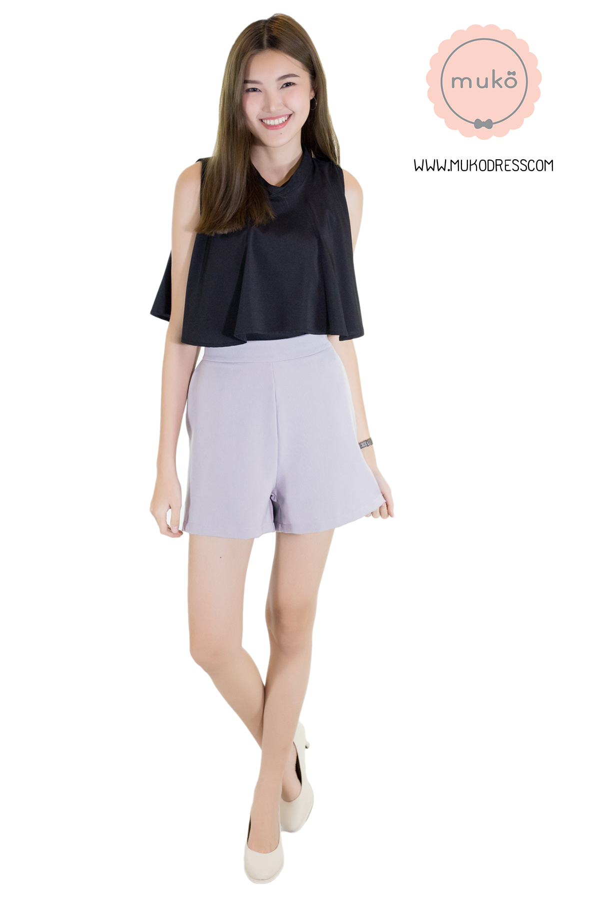 Muko Bryony เสื้อเปิดให้นม BSL04-001 ดำ