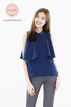Muko Bryony เสื้อเปิดให้นม BSL04-003 กรม Muko Bryony เสื้อเปิดให้นม BSL04-003 กรม