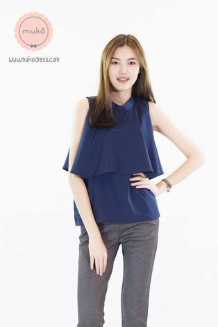 Muko Bryony เสื้อเปิดให้นม BSL04-003 กรม Muko Bryony เสื้อเปิดให้นม BSL04-003 กรม