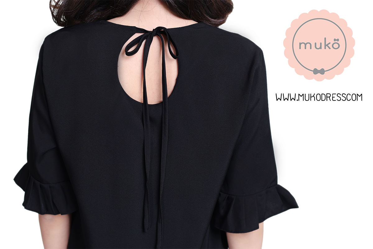  Muko Queens เสื้อให้นม คลุมท้อง BSL09-001 ดำ