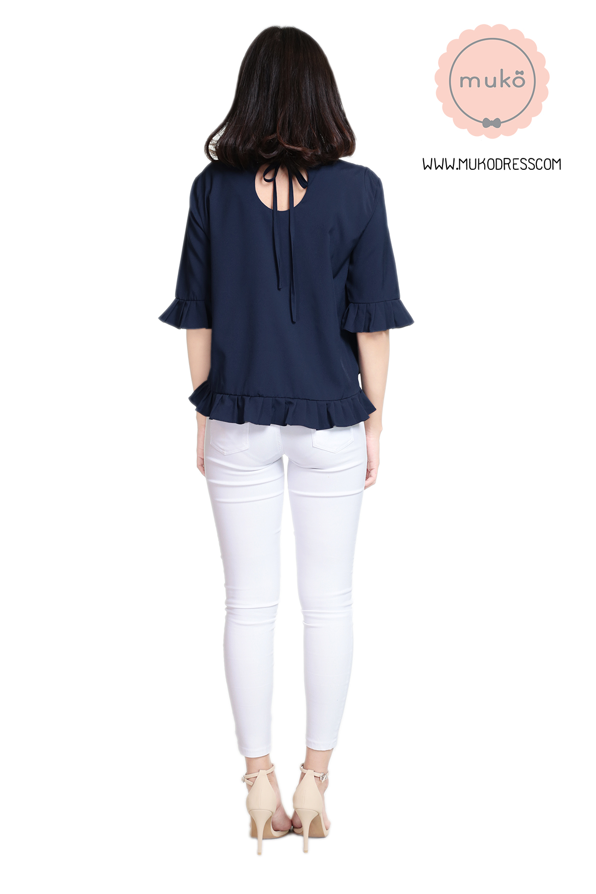 Muko Queens เสื้อให้นม คลุมท้อง BSL09-008 กรม