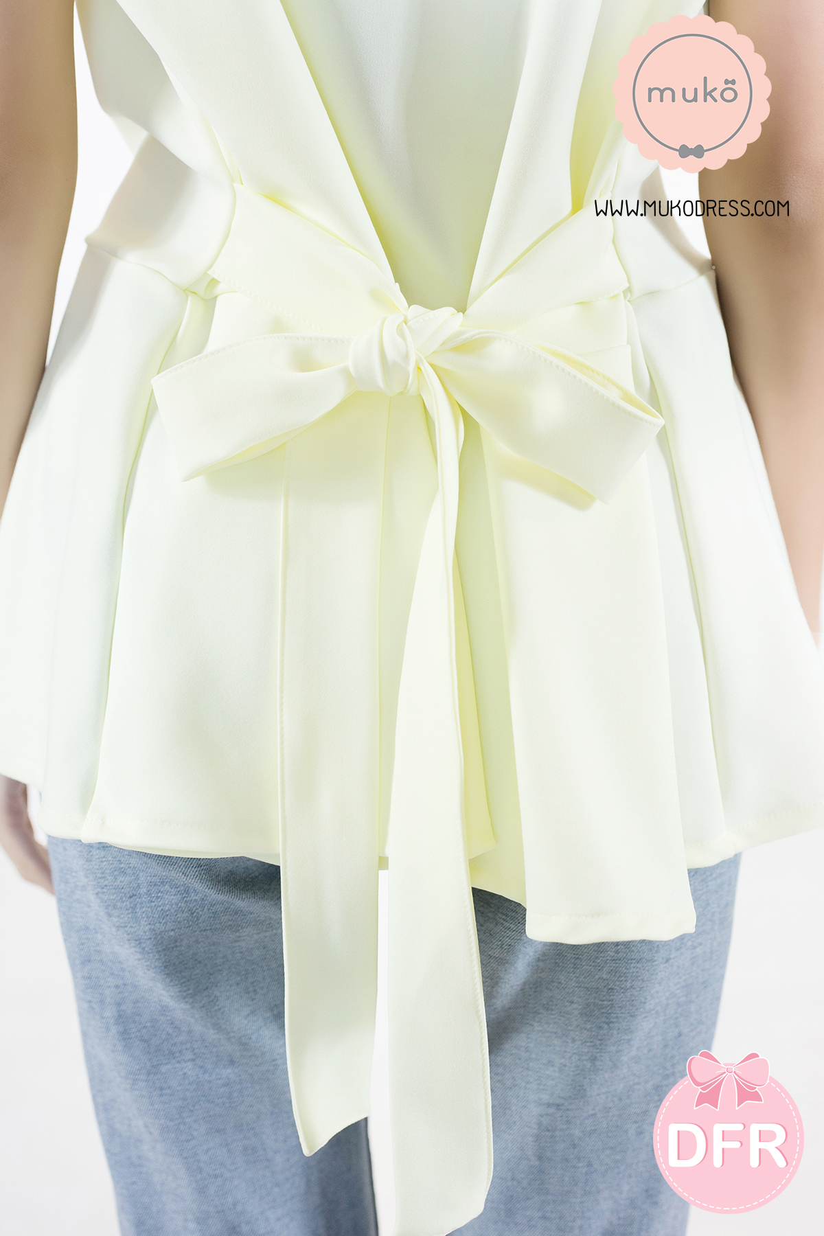 Muko Hana เสื้อให้นม คลุมท้อง BSL05-002DFR สีเหลือง