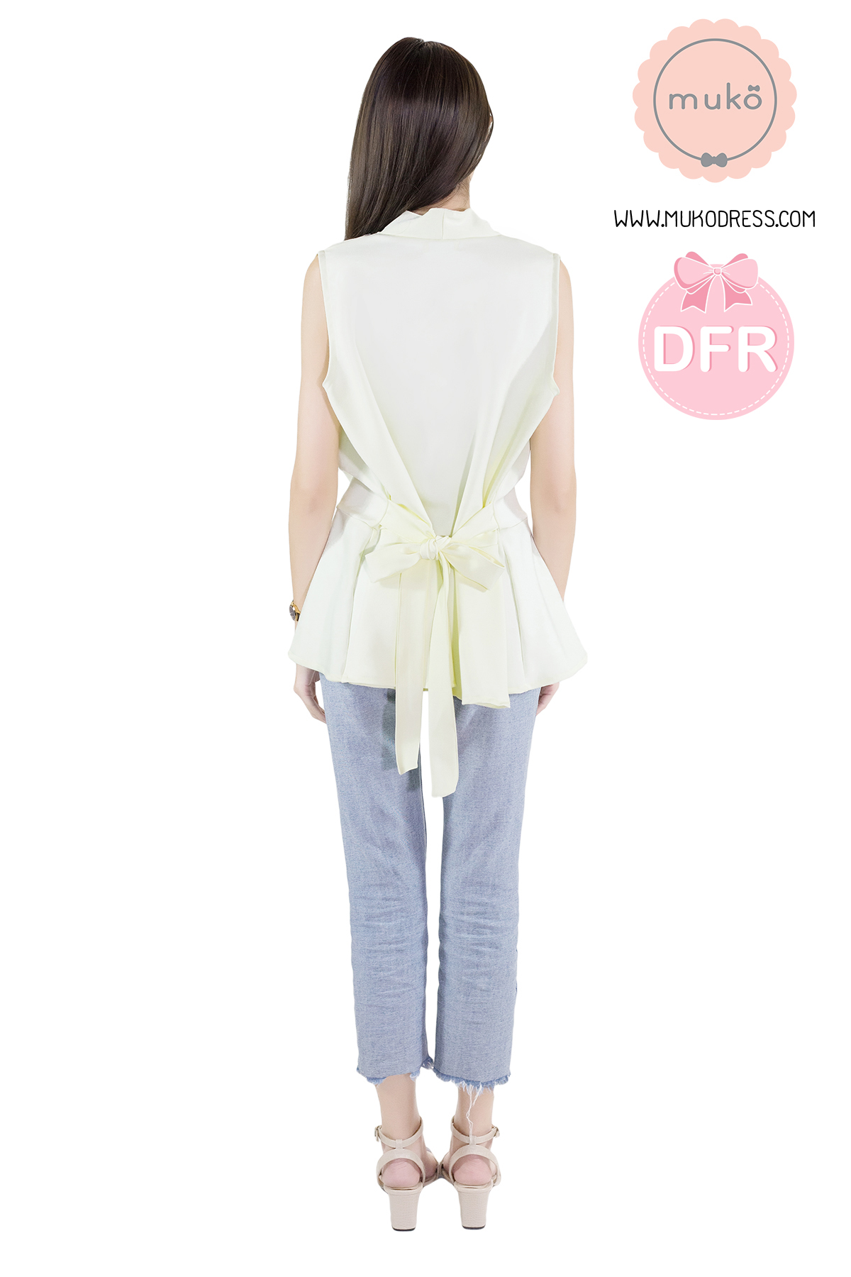 Muko Hana เสื้อให้นม คลุมท้อง BSL05-002DFR สีเหลือง