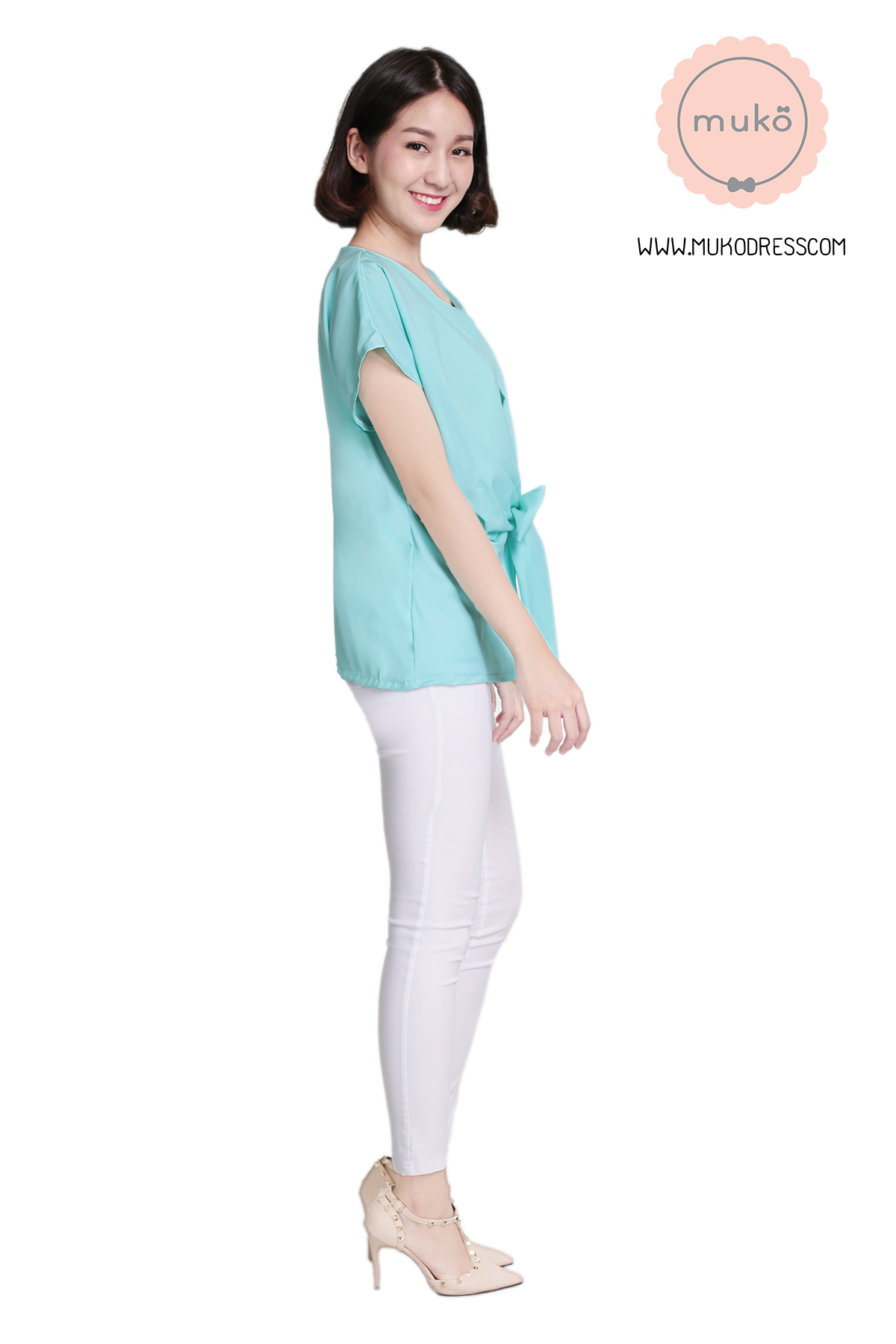 Muko Brandy เสื้อให้นม คลุมท้อง BSL06-001 เขียวอ่อน Muko Brandy เสื้อให้นม คลุมท้อง BSL06-001 เขียวอ่อน