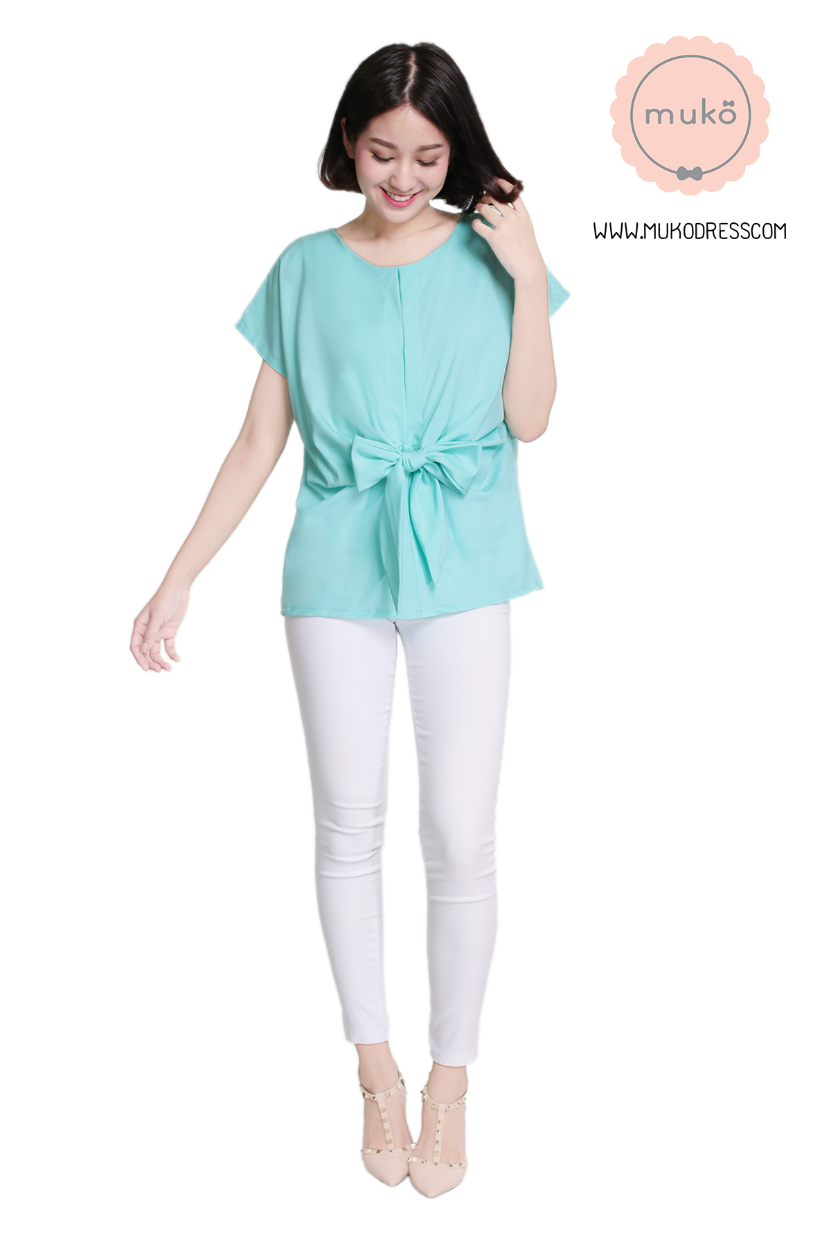 Muko Brandy เสื้อให้นม คลุมท้อง BSL06-001 เขียวอ่อน Muko Brandy เสื้อให้นม คลุมท้อง BSL06-001 เขียวอ่อน
