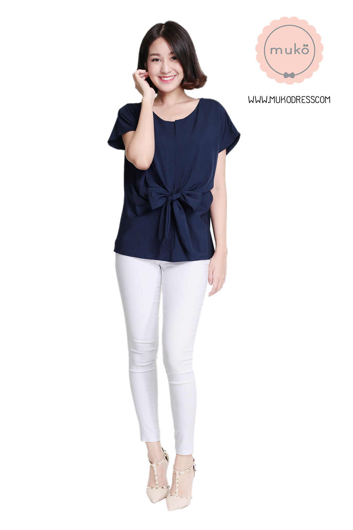 Muko Brandy เสื้อให้นม คลุมท้อง BSL06-002 กรม