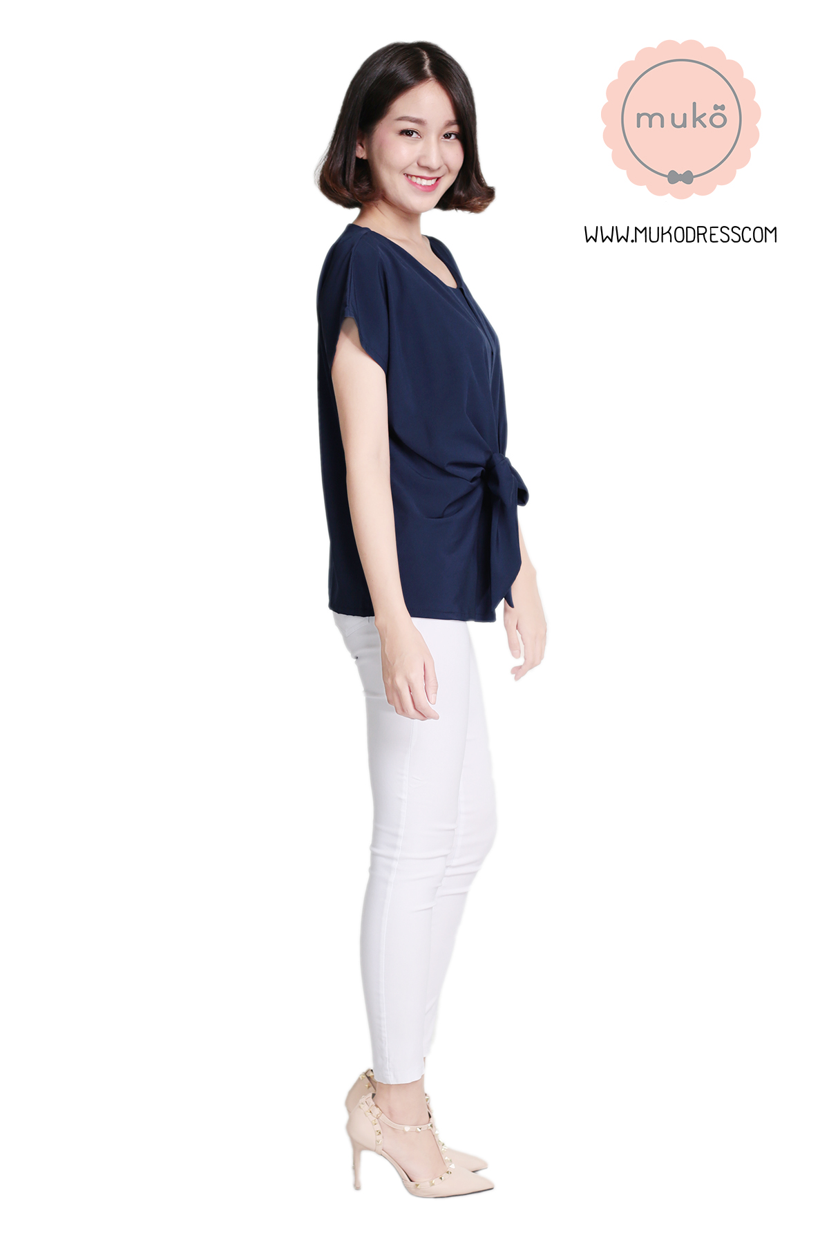 Muko Brandy เสื้อให้นม คลุมท้อง BSL06-002 กรม