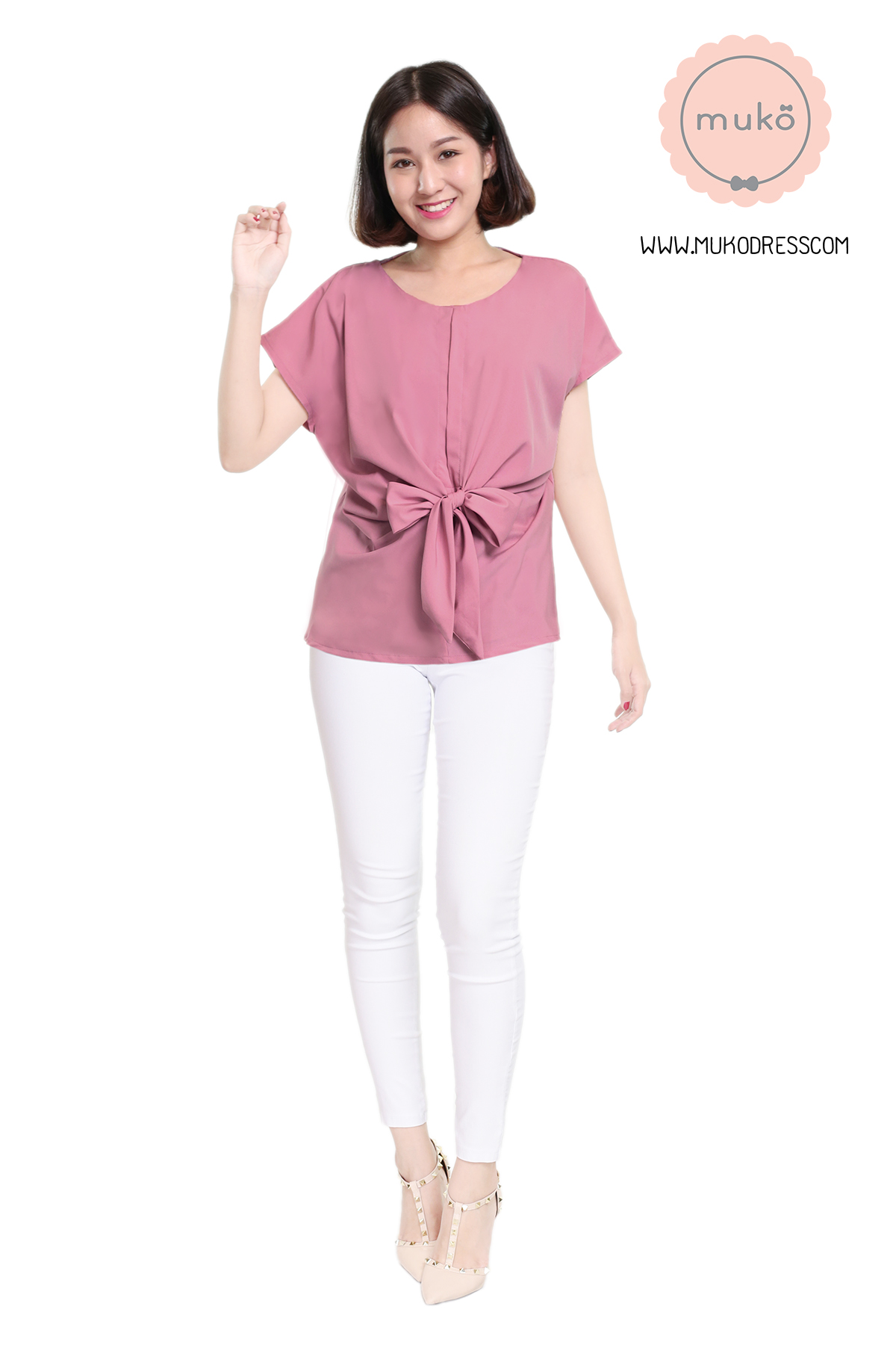 Muko Brandy เสื้อให้นม คลุมท้อง BSL06-005 กะปิอ่อน