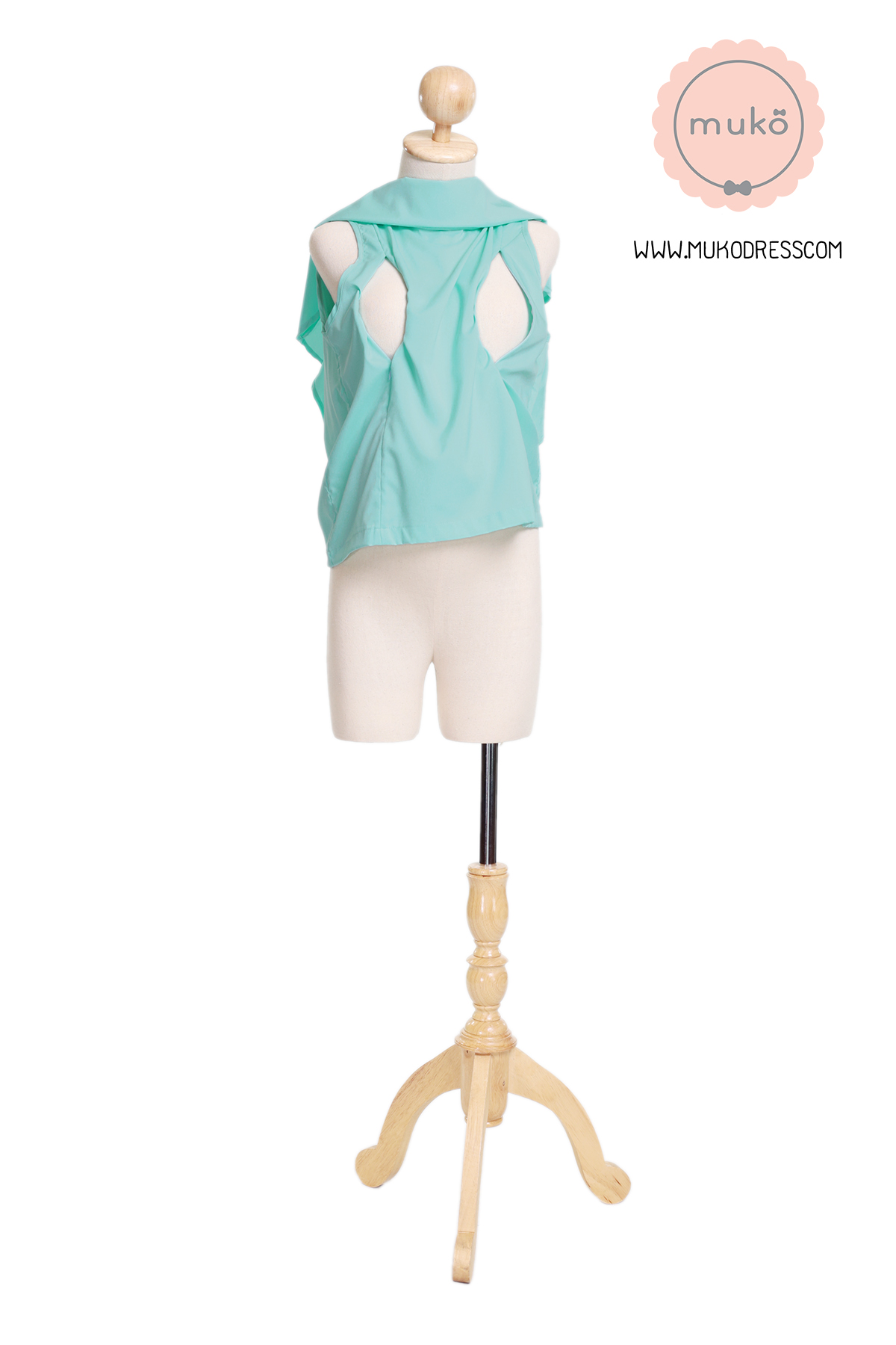 Muko Bryony  เสื้อเปิดให้นม BSL04-011 เขียวมินต์