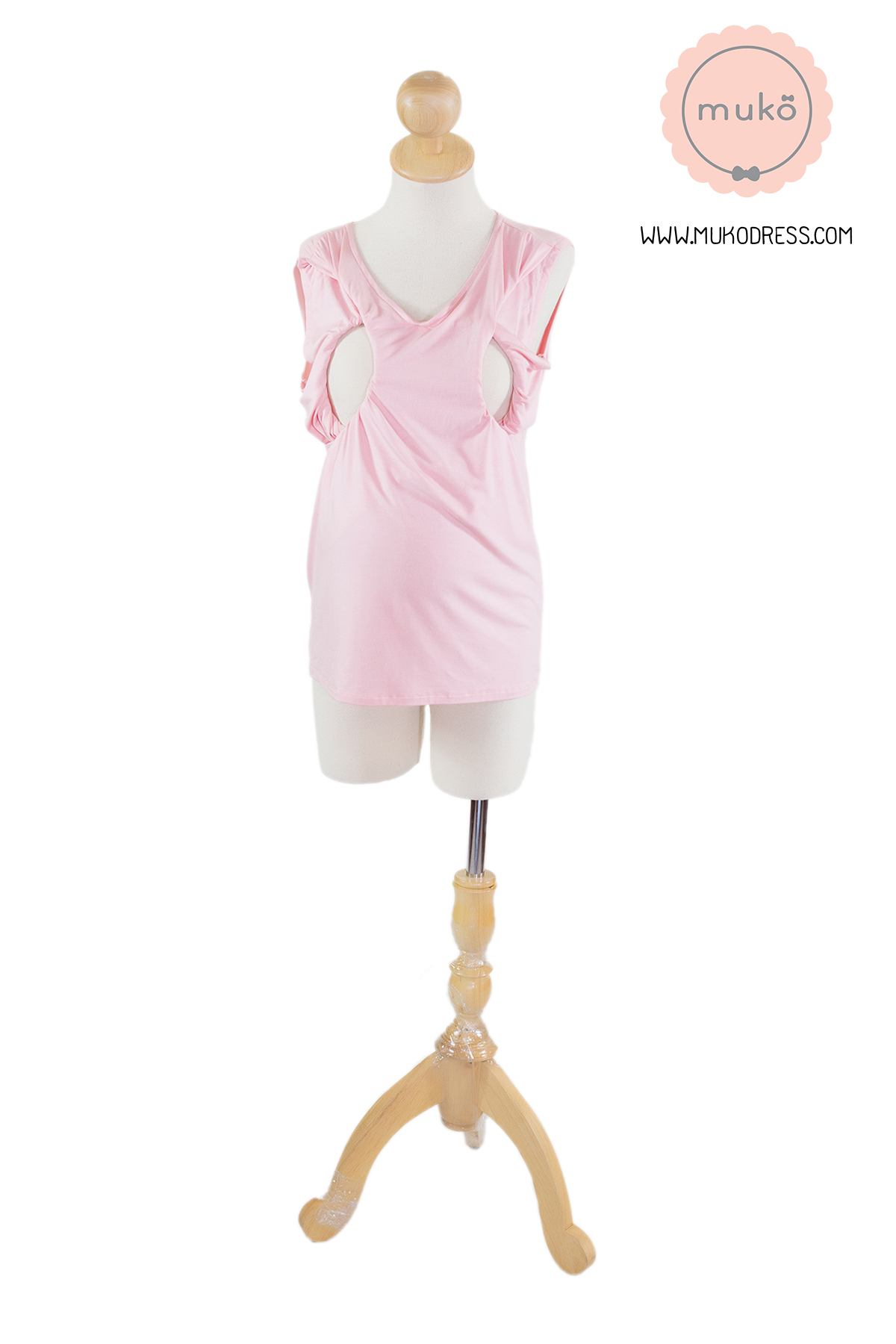 Muko Panna Cotta (Size L) เสื้อเปิดให้นม คลุมท้อง TC17-002L สีชมพู Muko Panna Cotta (Size L) เสื้อเปิดให้นม คลุมท้อง TC17-002L สีชมพู