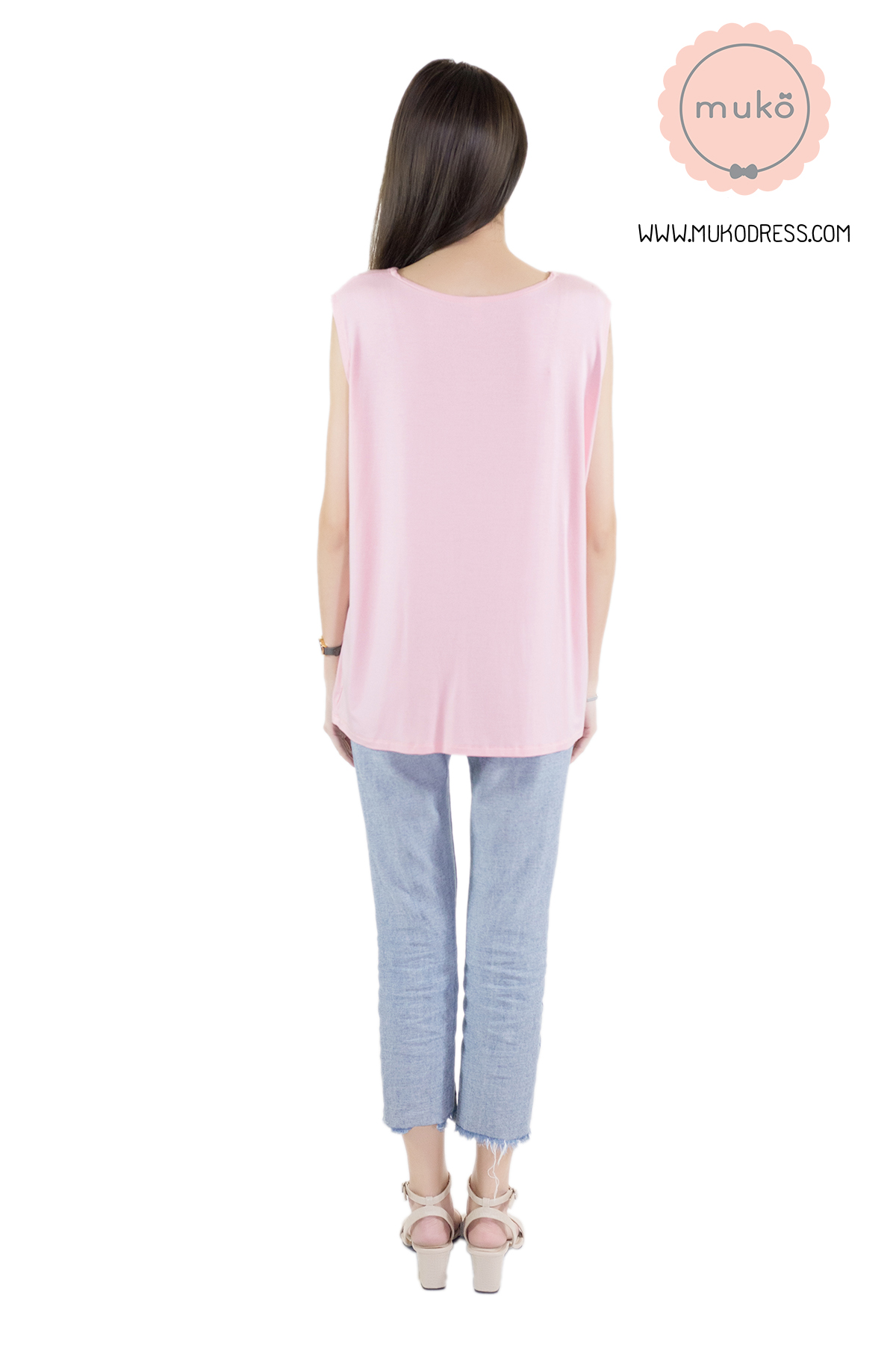 Muko Panna Cotta (Size L) เสื้อเปิดให้นม คลุมท้อง TC17-002L สีชมพู Muko Panna Cotta (Size L) เสื้อเปิดให้นม คลุมท้อง TC17-002L สีชมพู