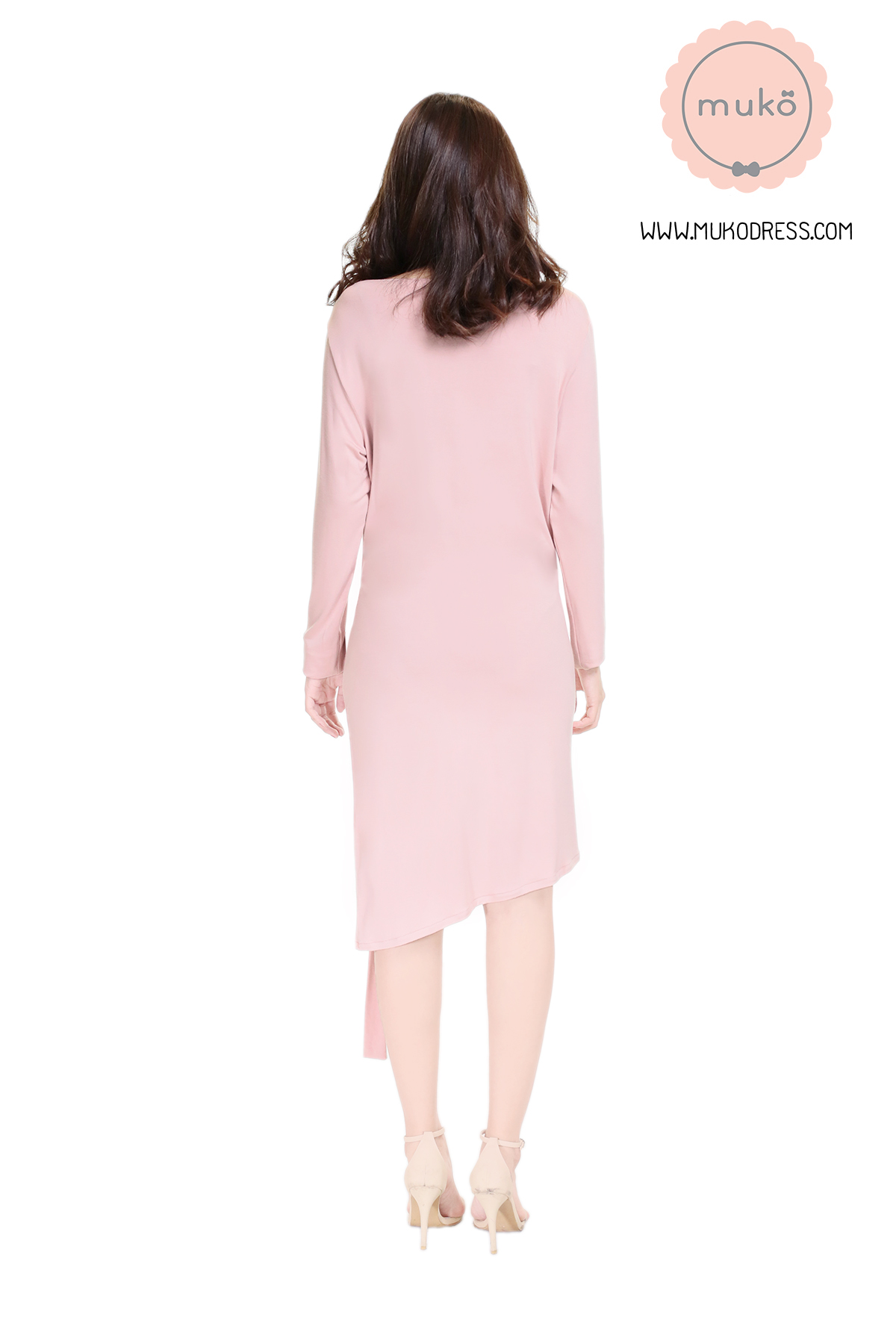 Muko Helen เดรสให้นม คลุมท้อง DR29-002 นู๊ด