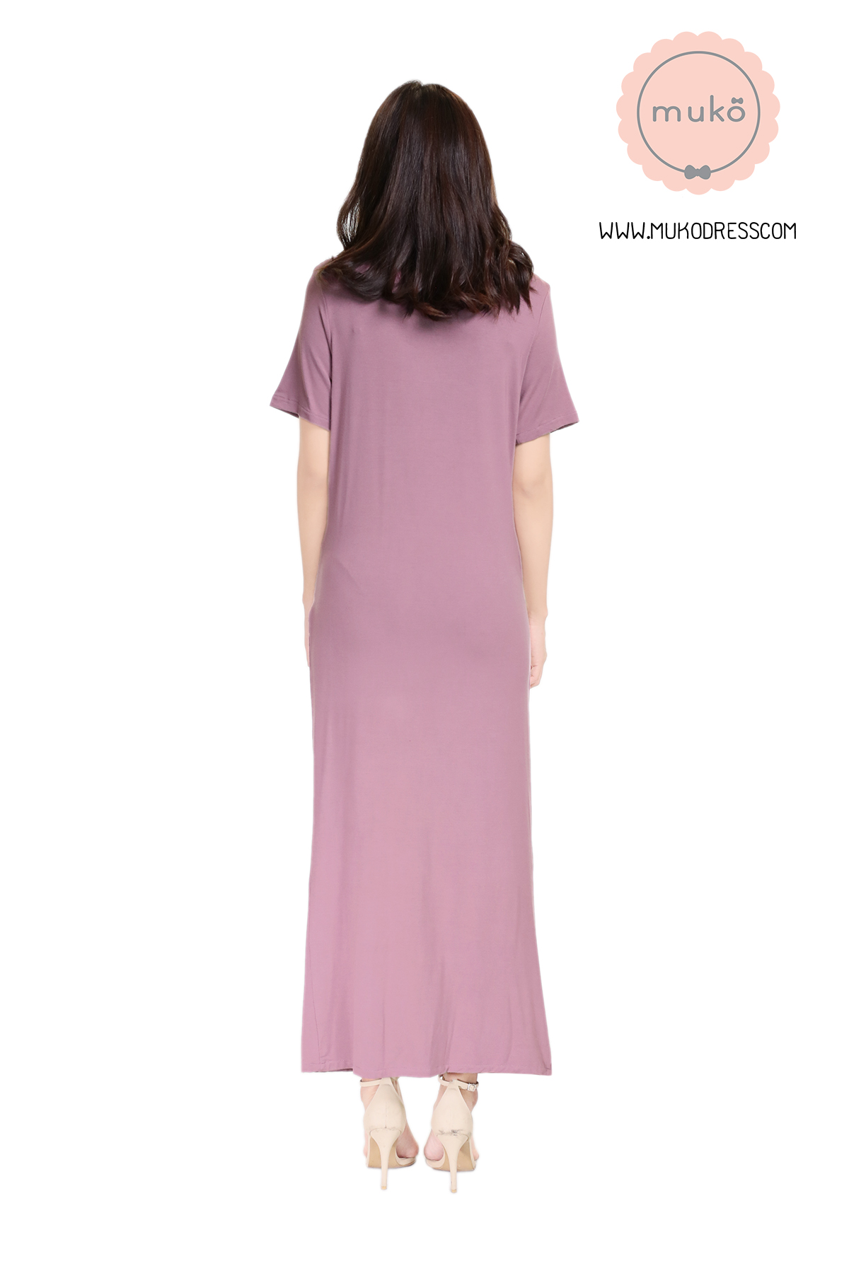 Muko Classy Missy เดรสให้นม คลุมท้อง MR04-010 กะปิ Muko Classy Missy เดรสให้นม คลุมท้อง MR04-010 กะปิ