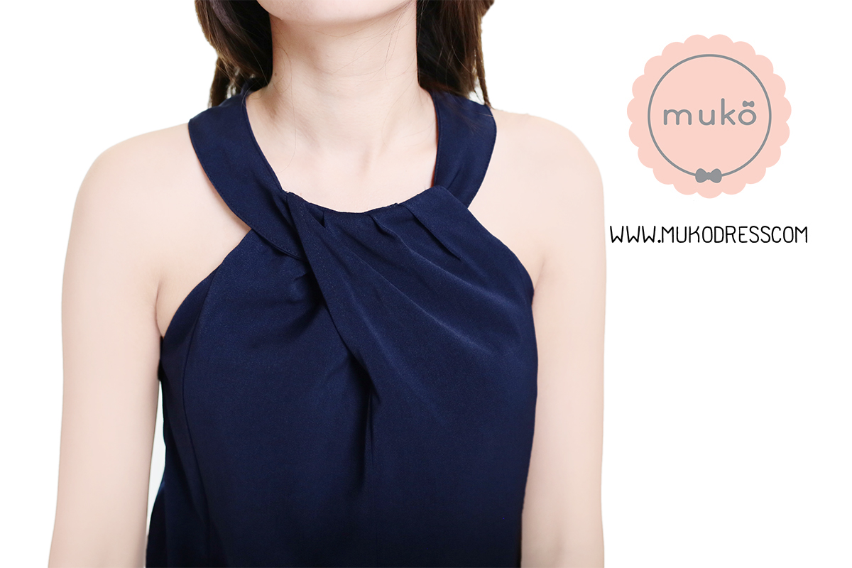 Muko Mona เสื้อเปิดให้นม BSL10-002 กรมท่า
