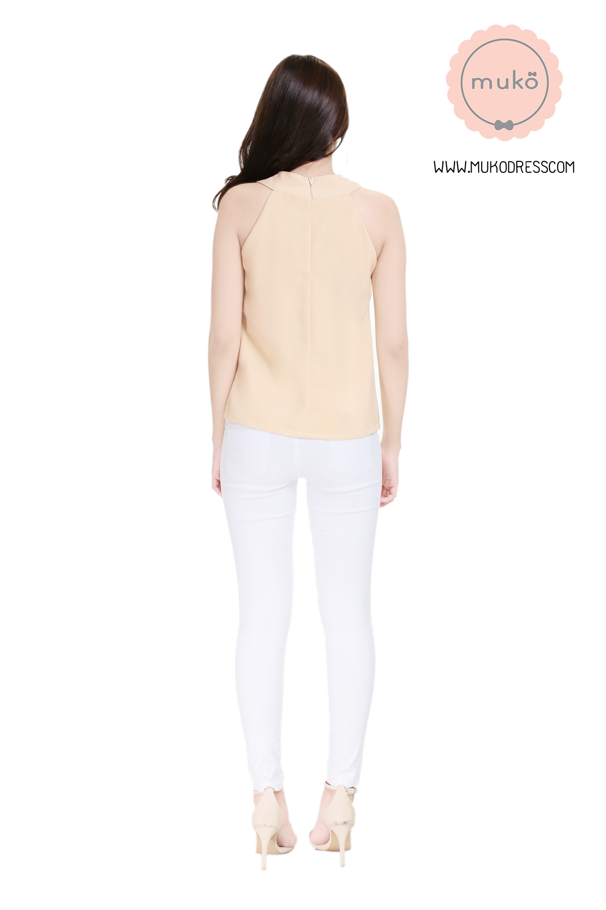 Muko Mona เสื้อเปิดให้นม BSL10-005 ครีม