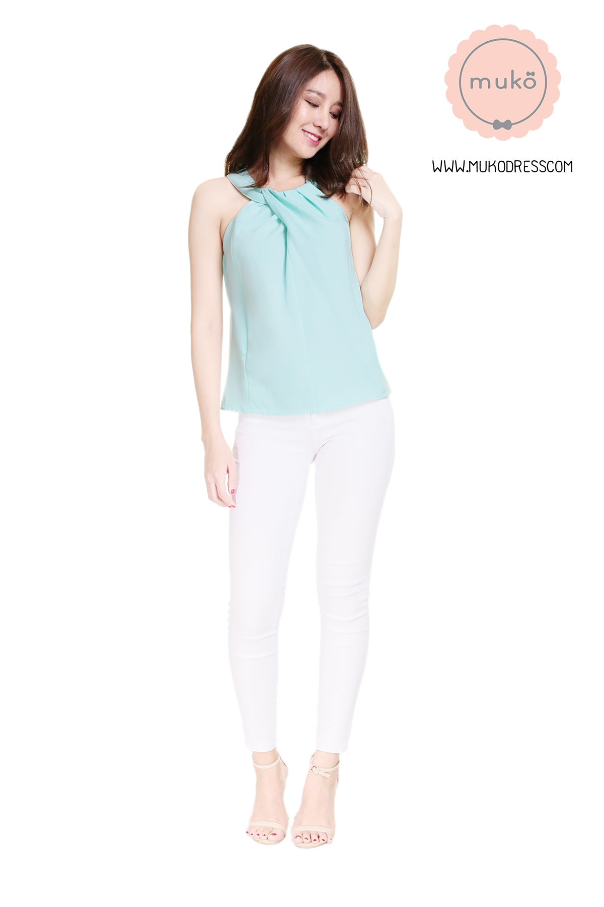 Muko Mona เสื้อเปิดให้นม BSL10-007 เขียวมิ้นท์