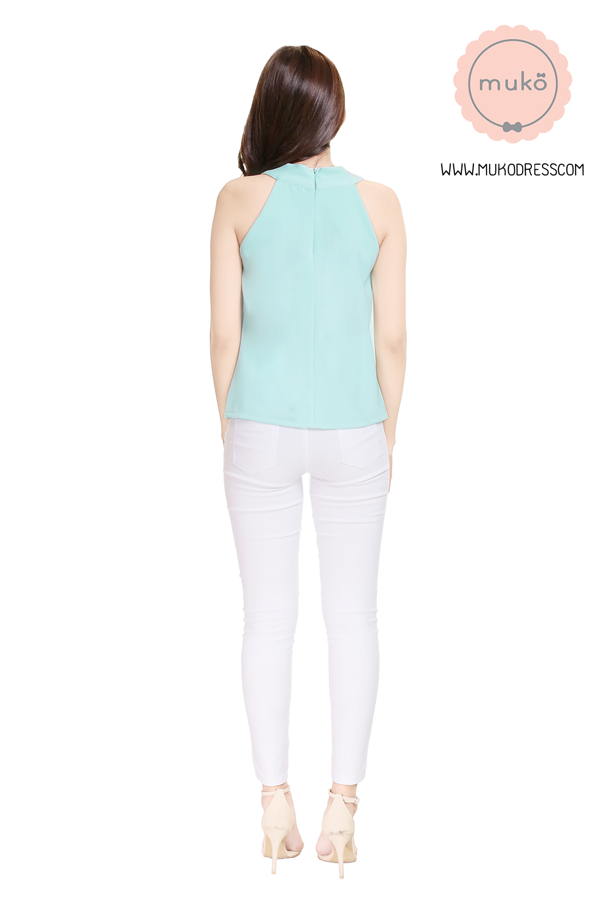 Muko Mona เสื้อเปิดให้นม BSL10-007 เขียวมิ้นท์