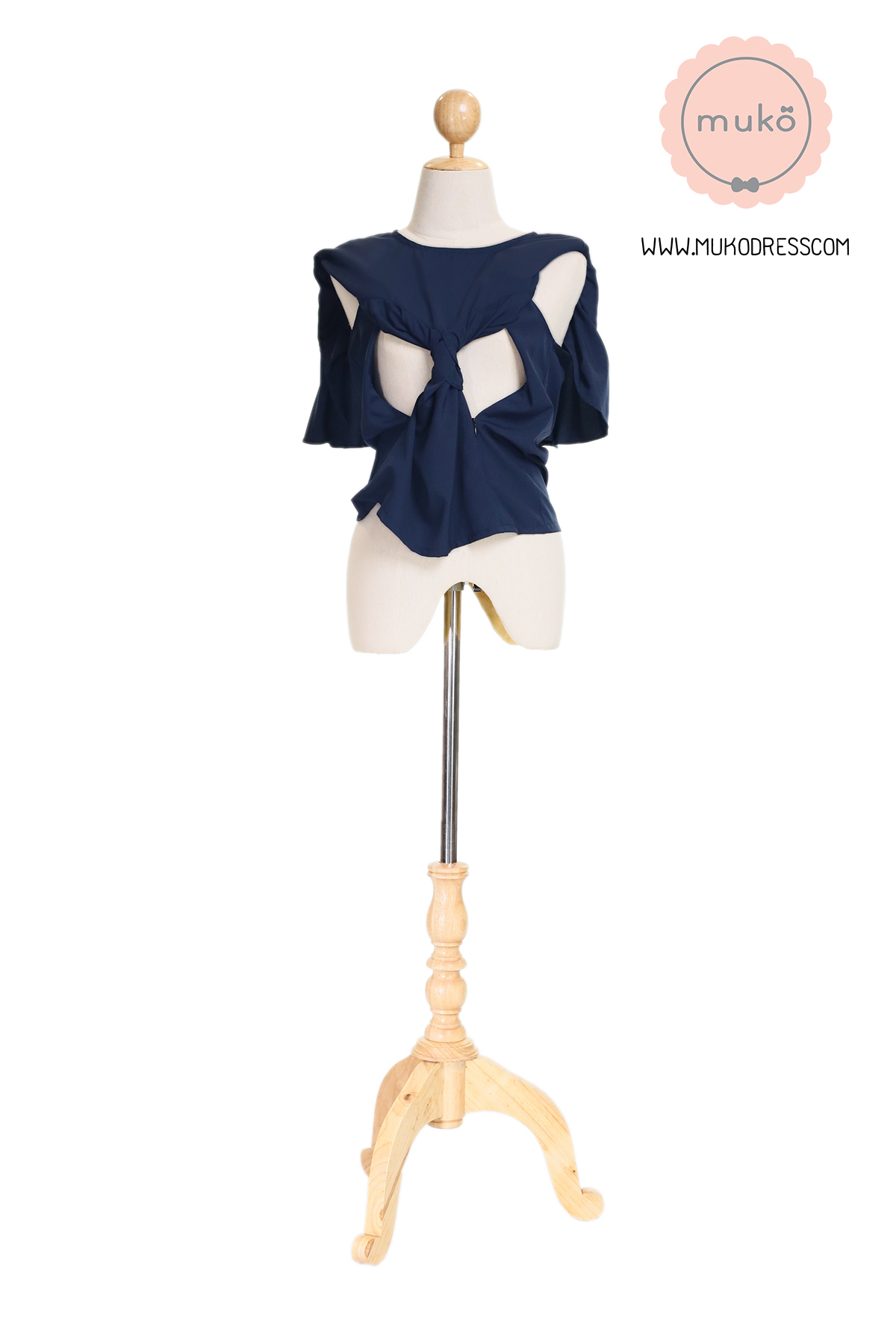 Muko Queen B เสื้อเปิดให้นม BSL11-008 กรมท่า