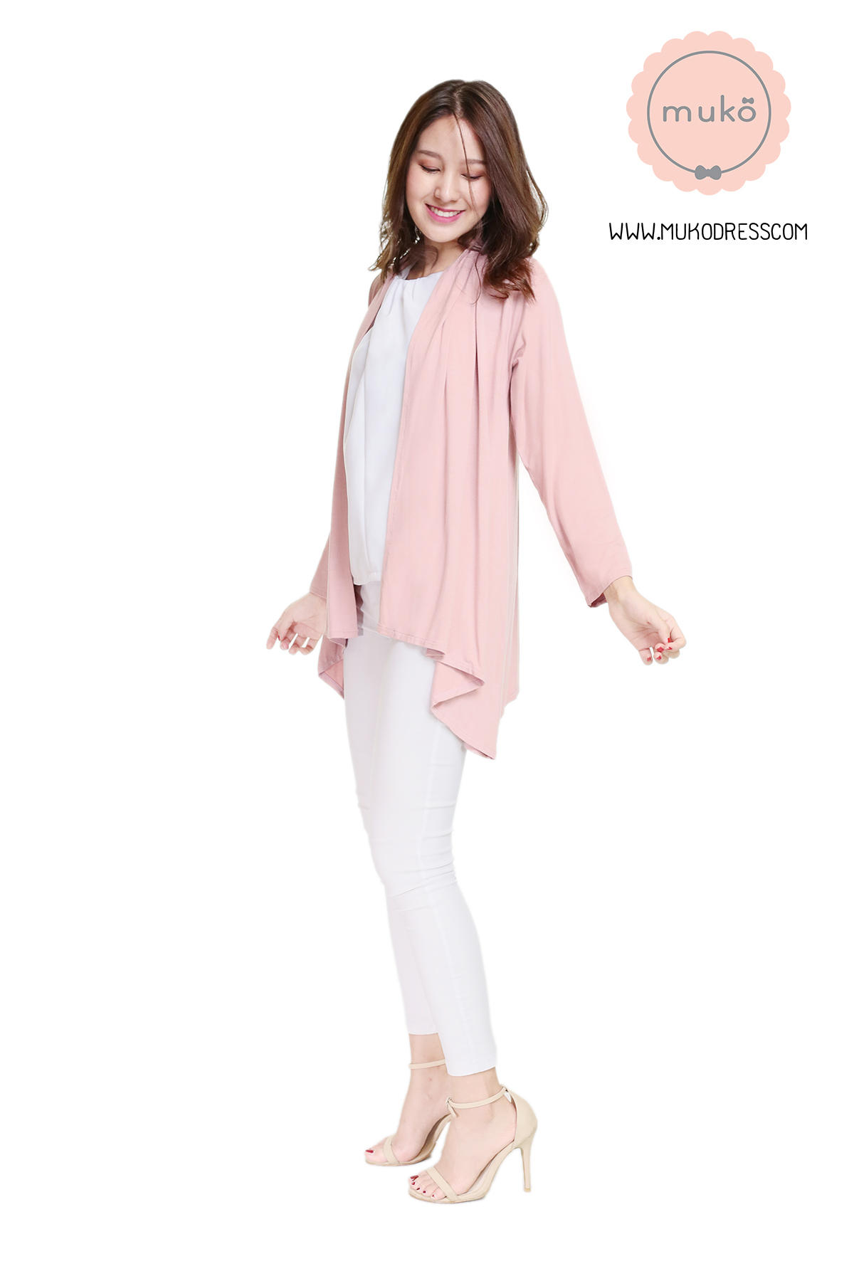 Muko Kimochi เสื้อคลุมท้อง AB04-001 นู๊ด