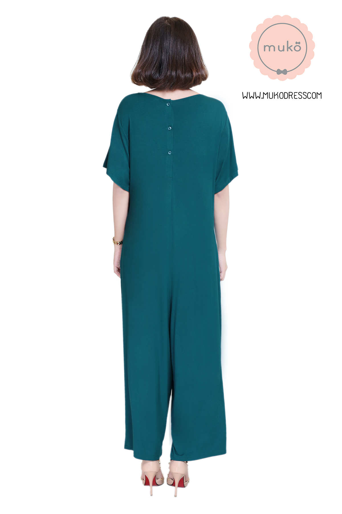 Muko Kathleen จัมพ์สูท เปิดให้นม คลุมท้อง JS03-006 ฟ้าทะเล Muko Kathleen จัมพ์สูท เปิดให้นม คลุมท้อง JS03-006 ฟ้าทะเล