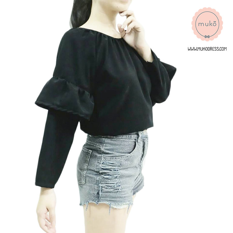 Muko BeHers เสื้อเปิดให้นม BSL16-009 แขนต่อ Muko BeHers เสื้อเปิดให้นม BSL16-009 แขนต่อ