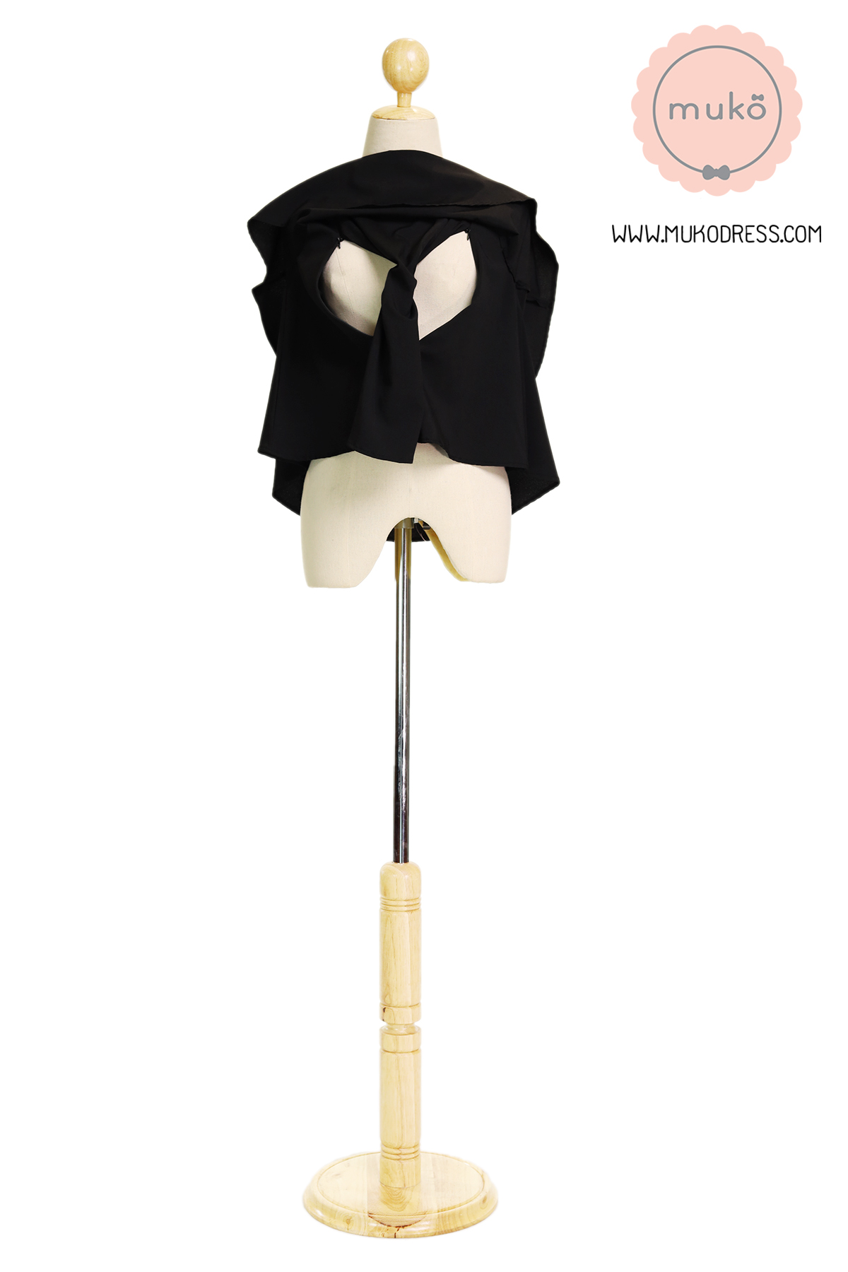 Muko Rachel เสื้อเปิดให้นม BSL12-004 สีดำ Muko Rachel เสื้อเปิดให้นม BSL12-004 สีดำ