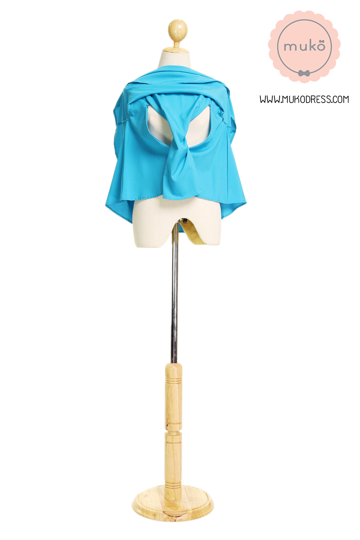 Muko Rachel เสื้อเปิดให้นม BSL12-011 สีฟ้า Muko Rachel เสื้อเปิดให้นม BSL12-011 สีฟ้า