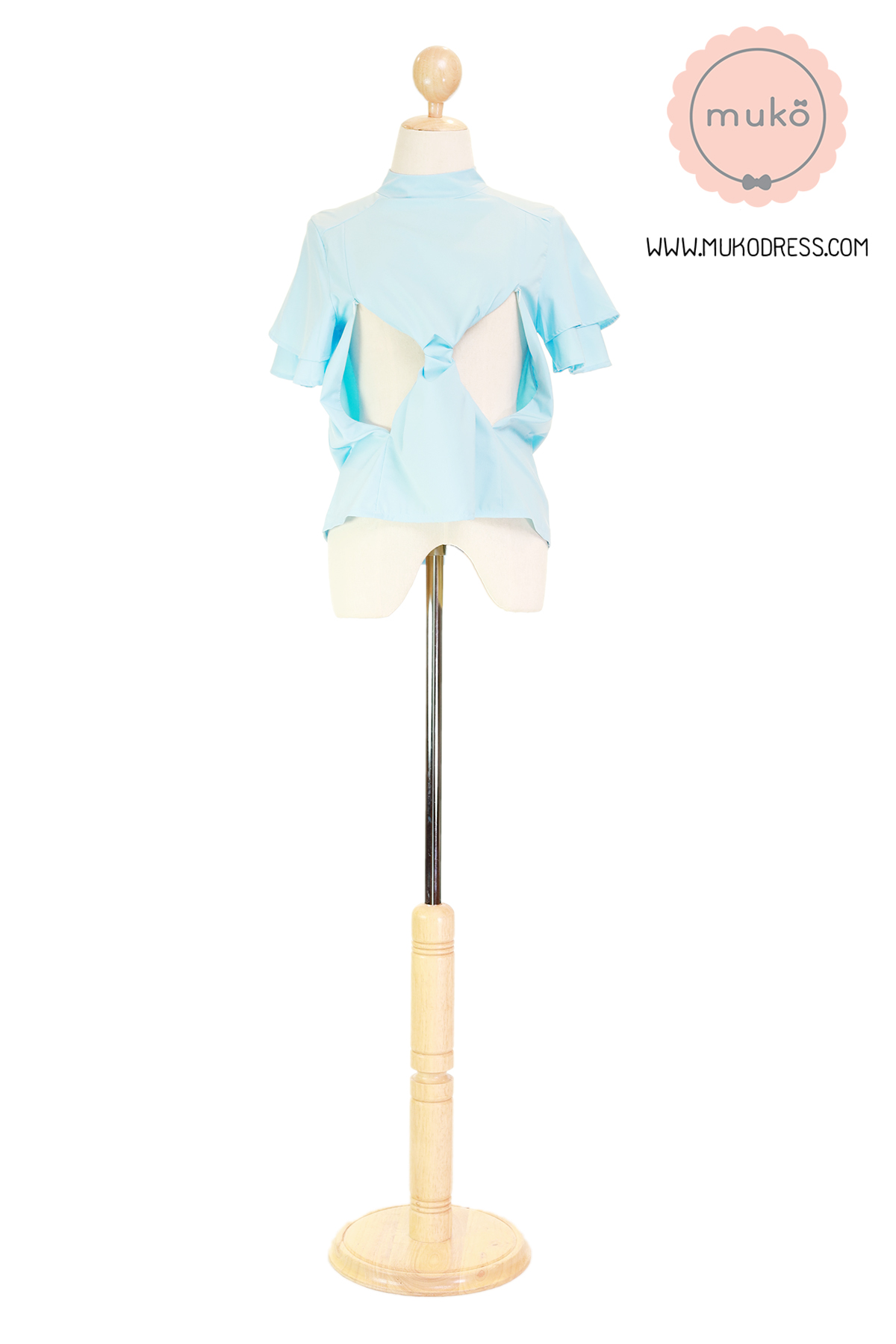 Muko Stella เสื้อเปิดให้นม BSL13-003 สีฟ้า Muko Stella เสื้อเปิดให้นม BSL13-003 สีฟ้า