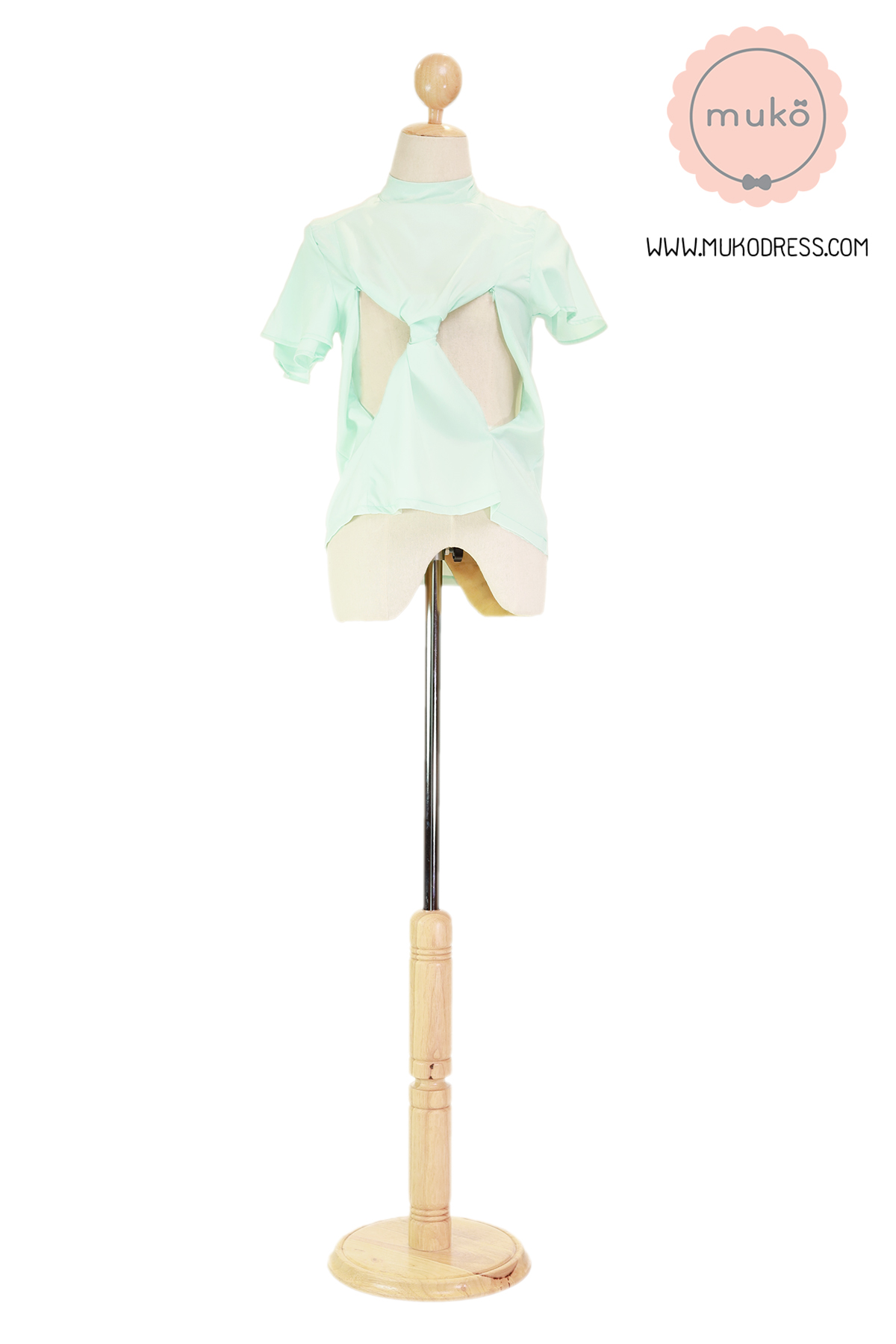 Muko Stella เสื้อเปิดให้นม BSL13-006 สีเขียวอ่อน