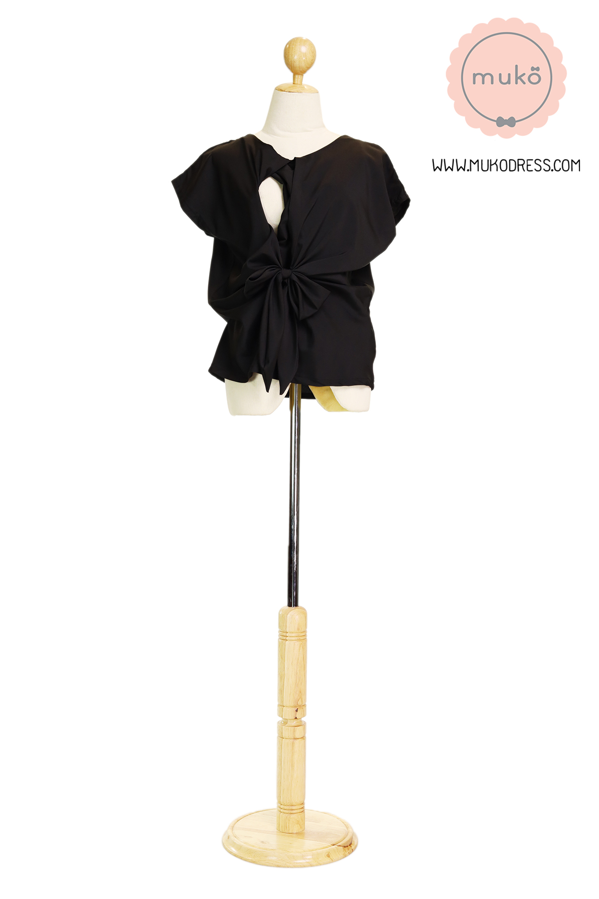 Muko Brandy เสื้อให้นม คลุมท้อง BSL06-021 ดำ