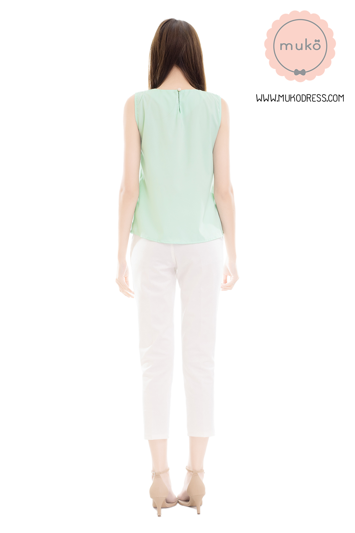 Muko Kayla เสื้อเปิดให้นม BSL17-001 เขียว