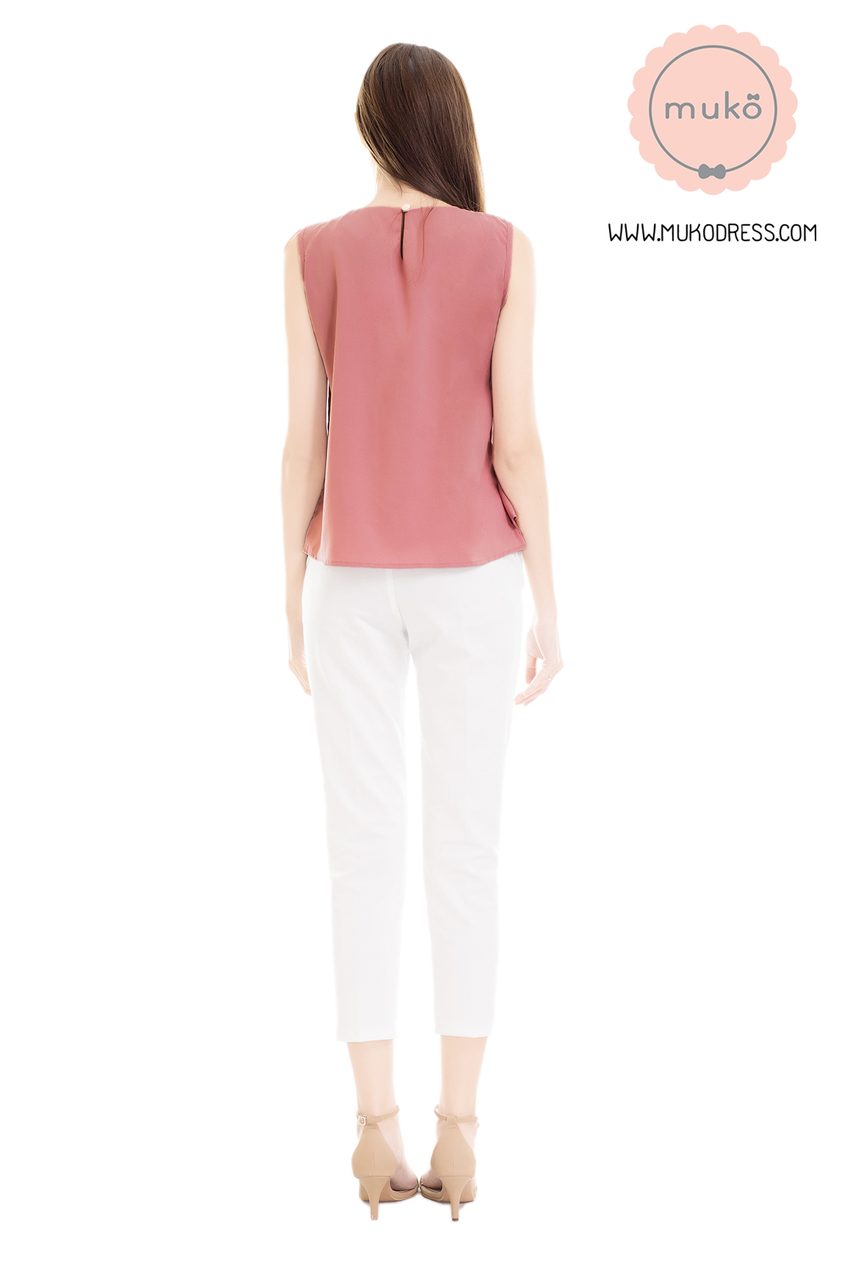 Muko Kayla เสื้อเปิดให้นม BSL17-005 กะปิ