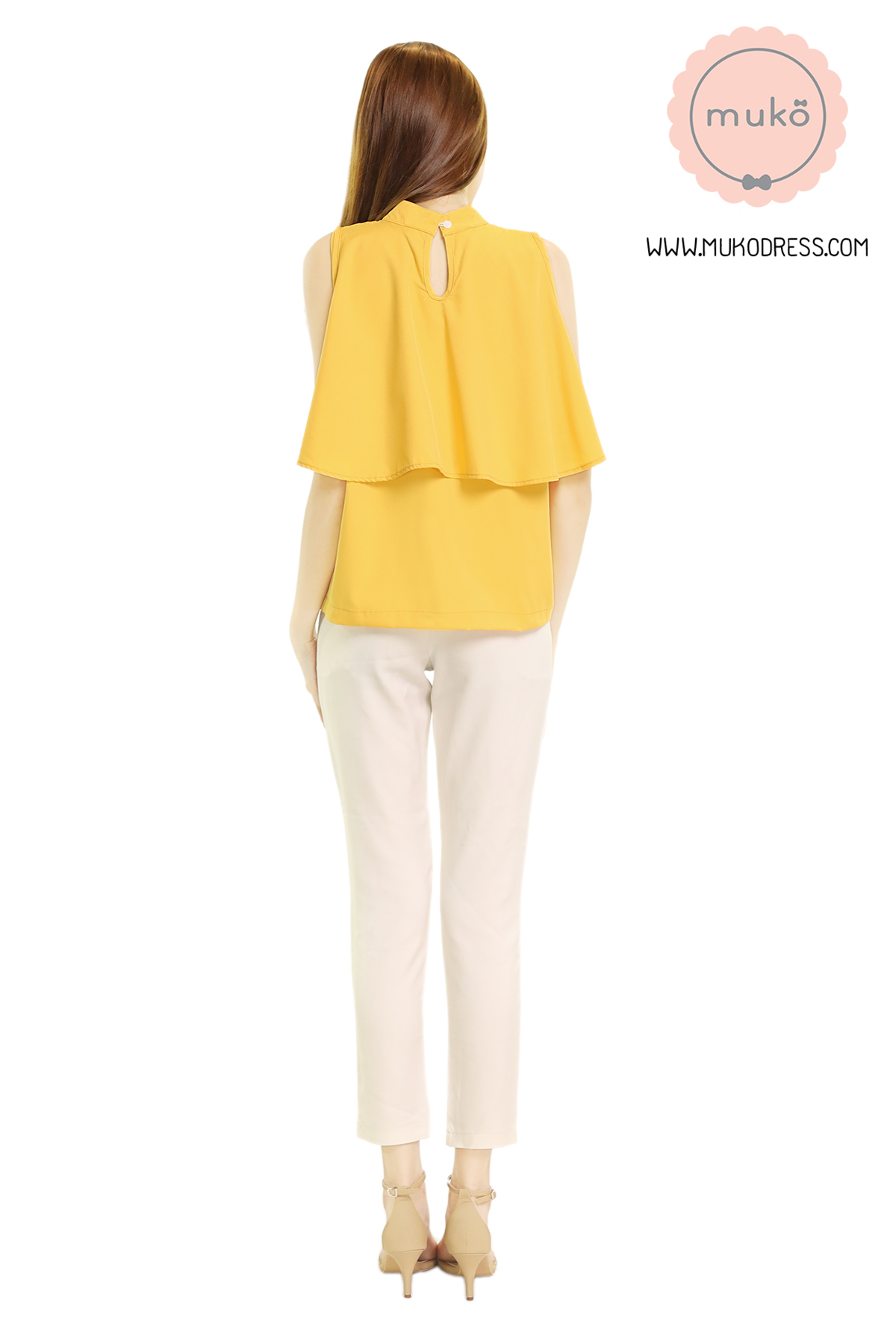 Muko Bryony เสื้อให้นม คลุมท้อง BSL04-025 เหลืองมัสตาร์ด