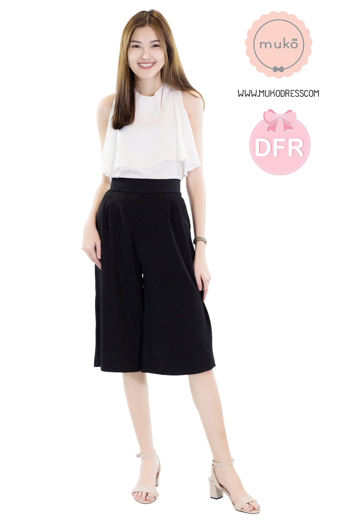 Muko Bryony เสื้อเปิดให้นม BSL04-002DFR ขาว Muko Bryony เสื้อเปิดให้นม BSL04-002DFR ขาว