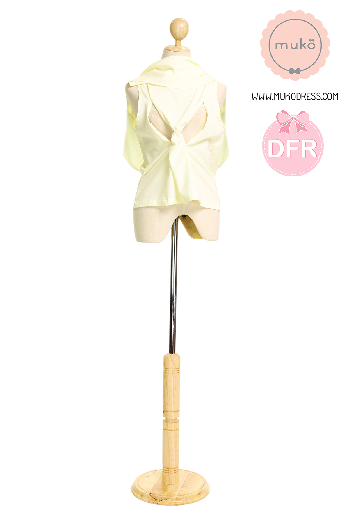 Muko Bryony  เสื้อเปิดให้นม BSL04-028DFR เหลืองมัสตาร์ด