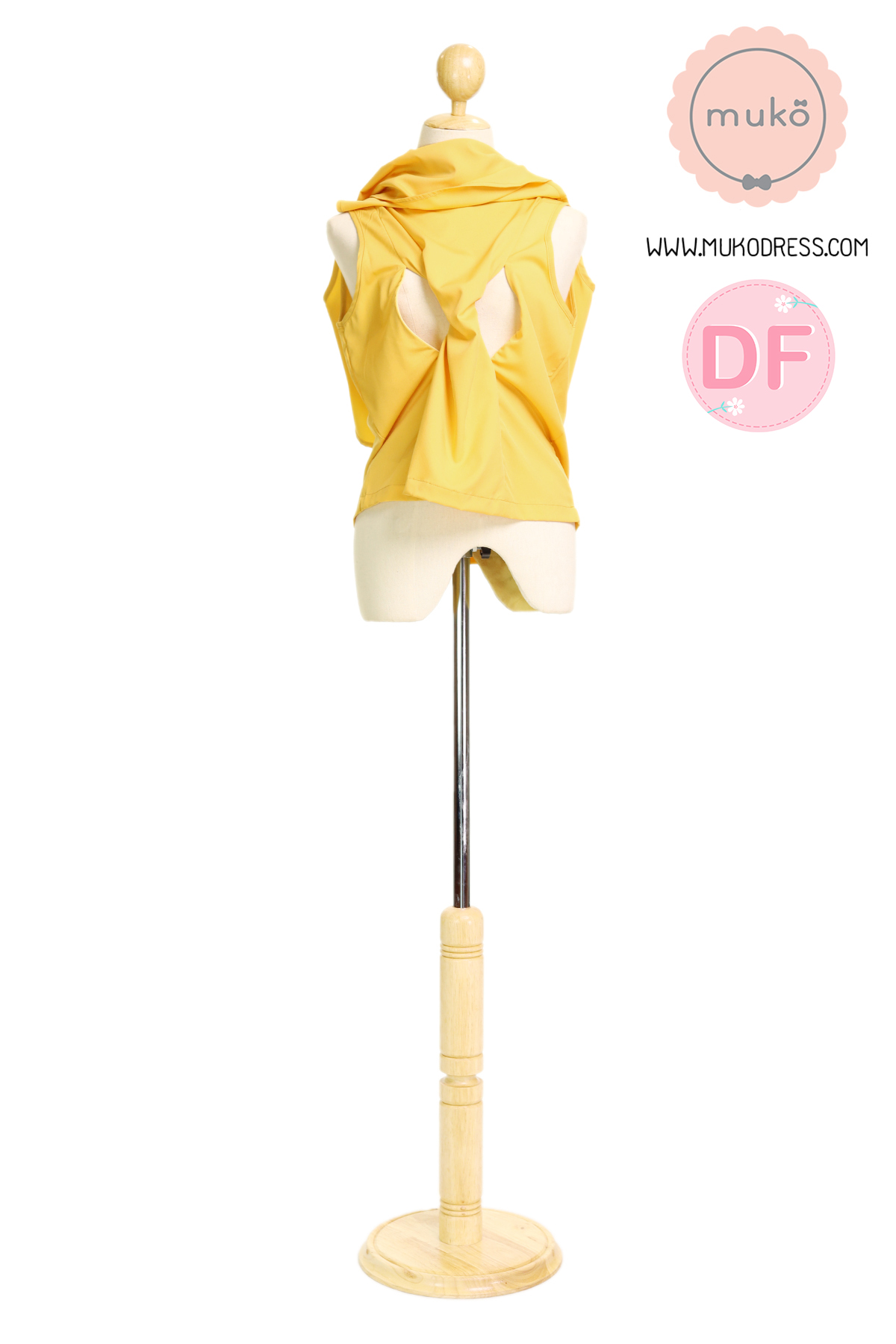 Muko Bryony เสื้อให้นม คลุมท้อง BSL04-025DF เหลืองมัสตาร์ด