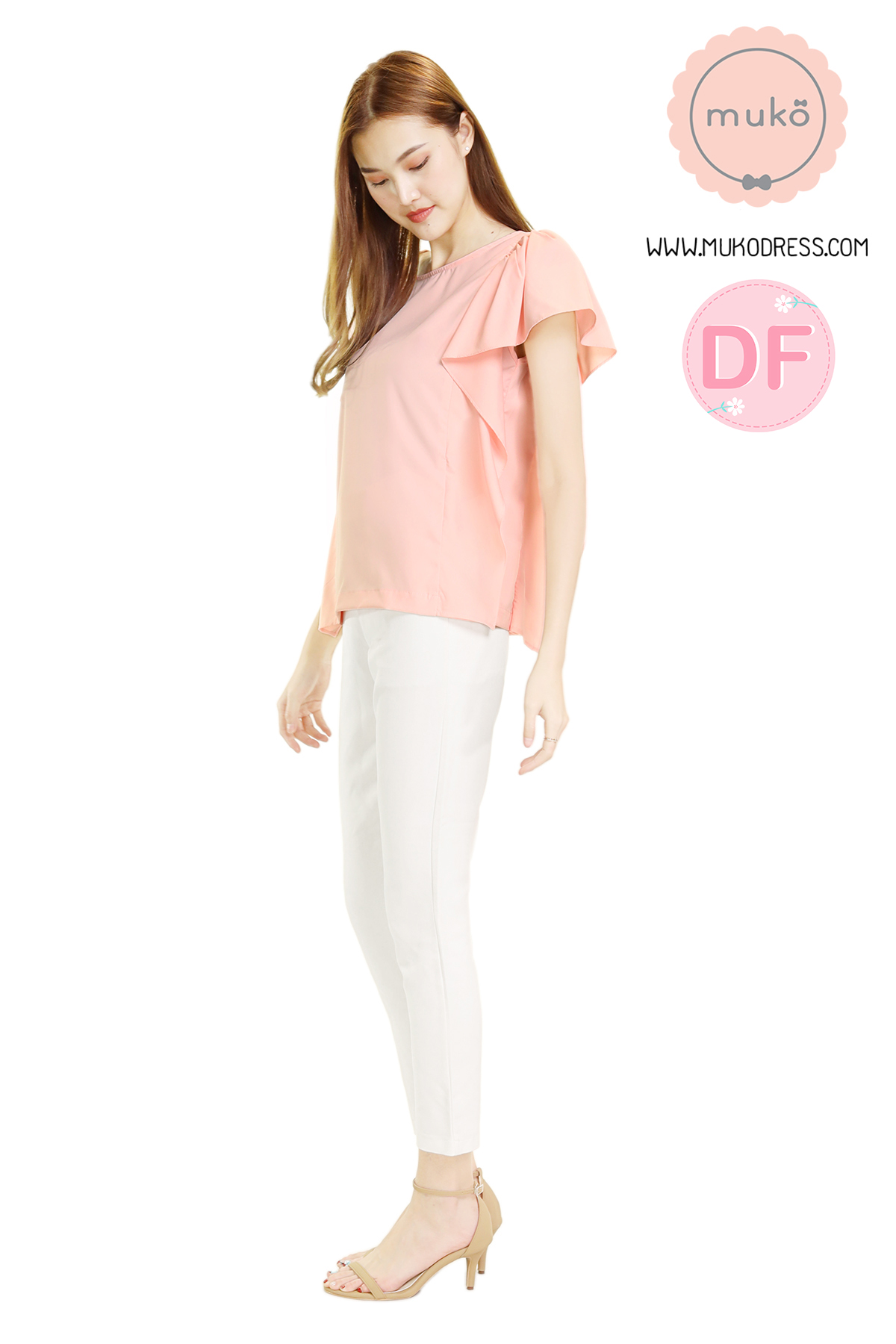 Muko Hill Top เสื้อให้นม คลุมท้อง BSL07-013DF โอรส