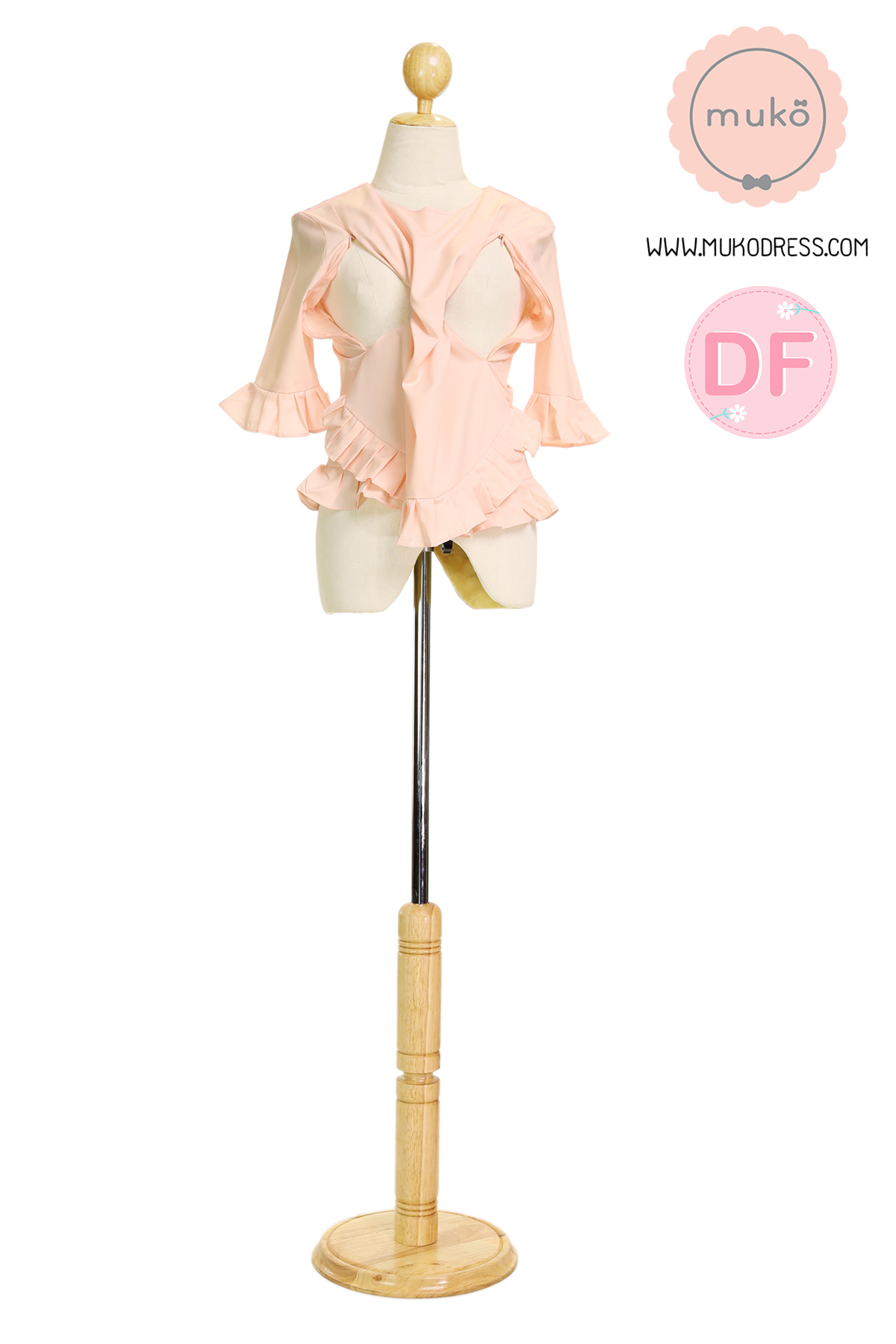 Muko Queens เสื้อให้นม คลุมท้อง BSL09-015DF โอรส